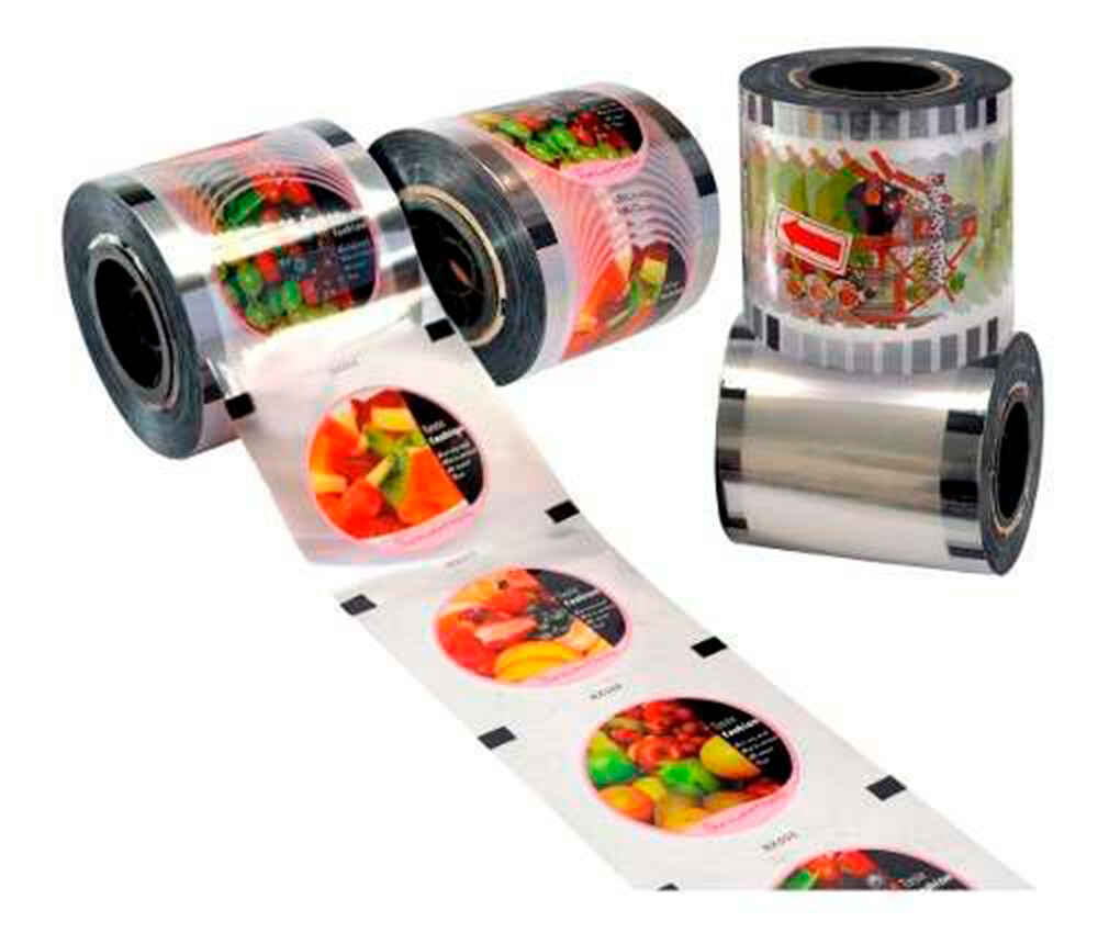 Rollo de plástico film para selladora de vasos - RTO SELL-V